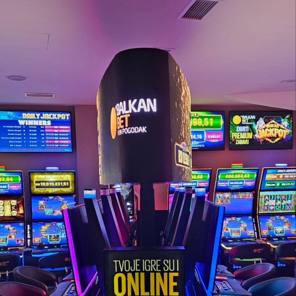 Ovalno LED ostrvo - Balkan Bet